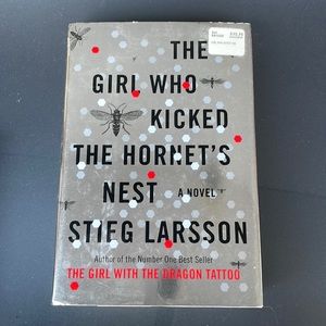 The Girl Who Kicked the Hornet’s Nest by Stieg Larsson (hardcover)